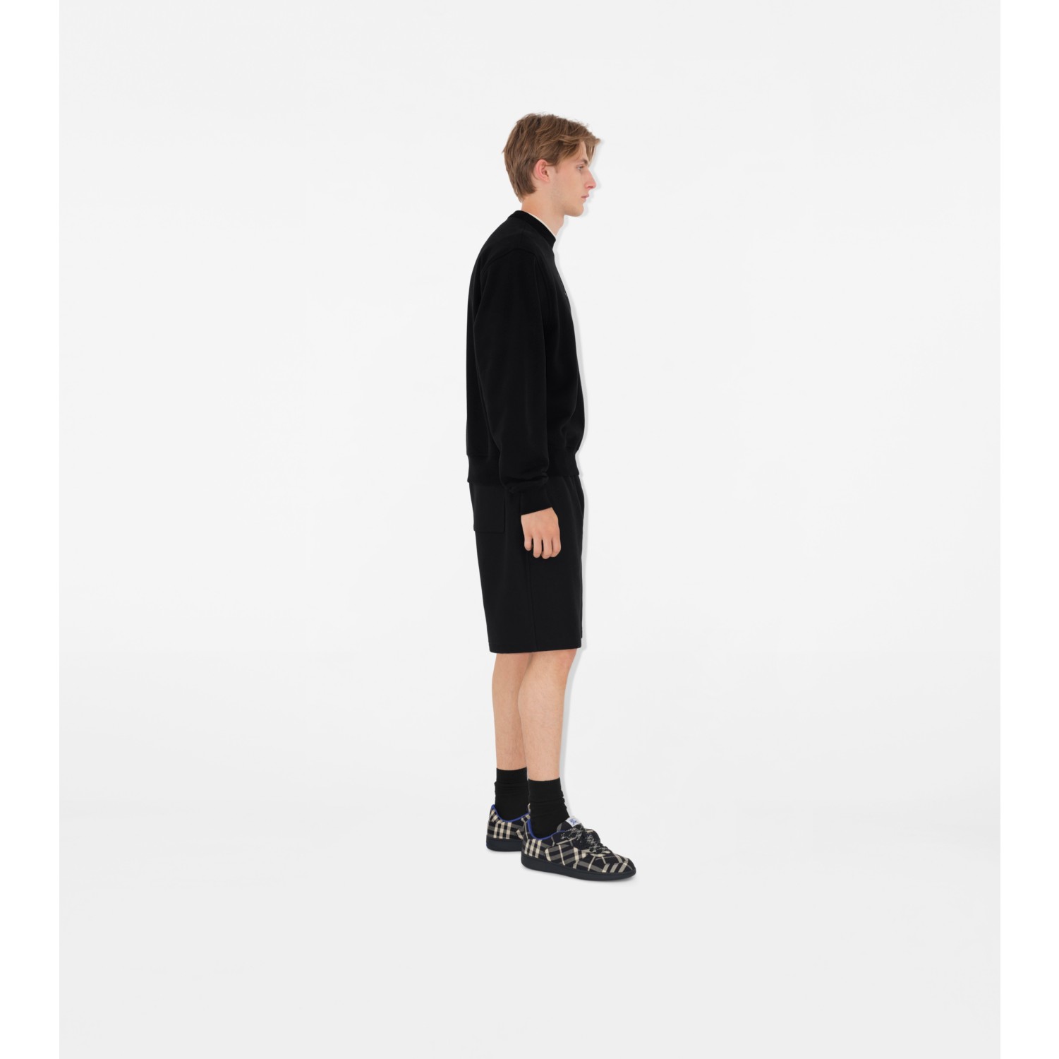 Pantaloncini in cotone con logo
