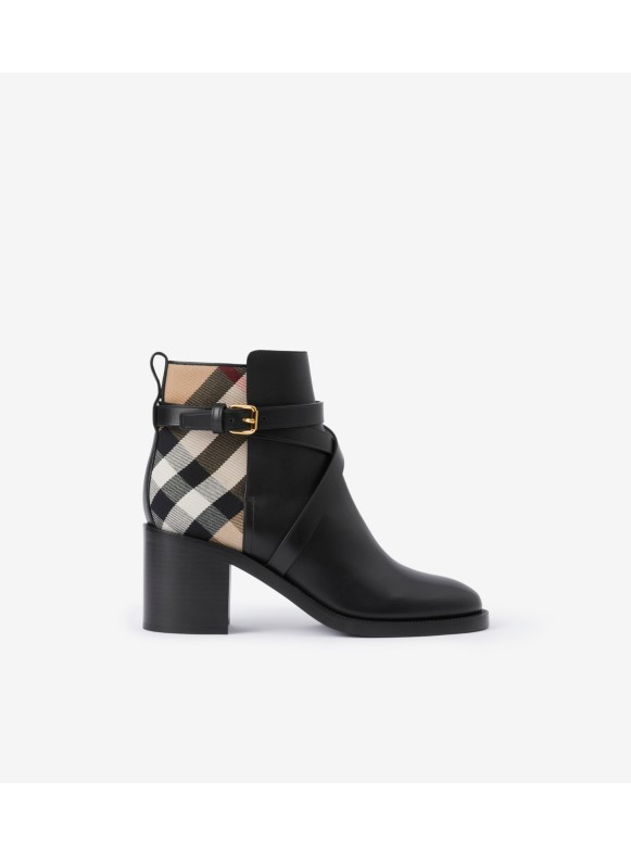 Women's House Check Rain Boots by Burberry