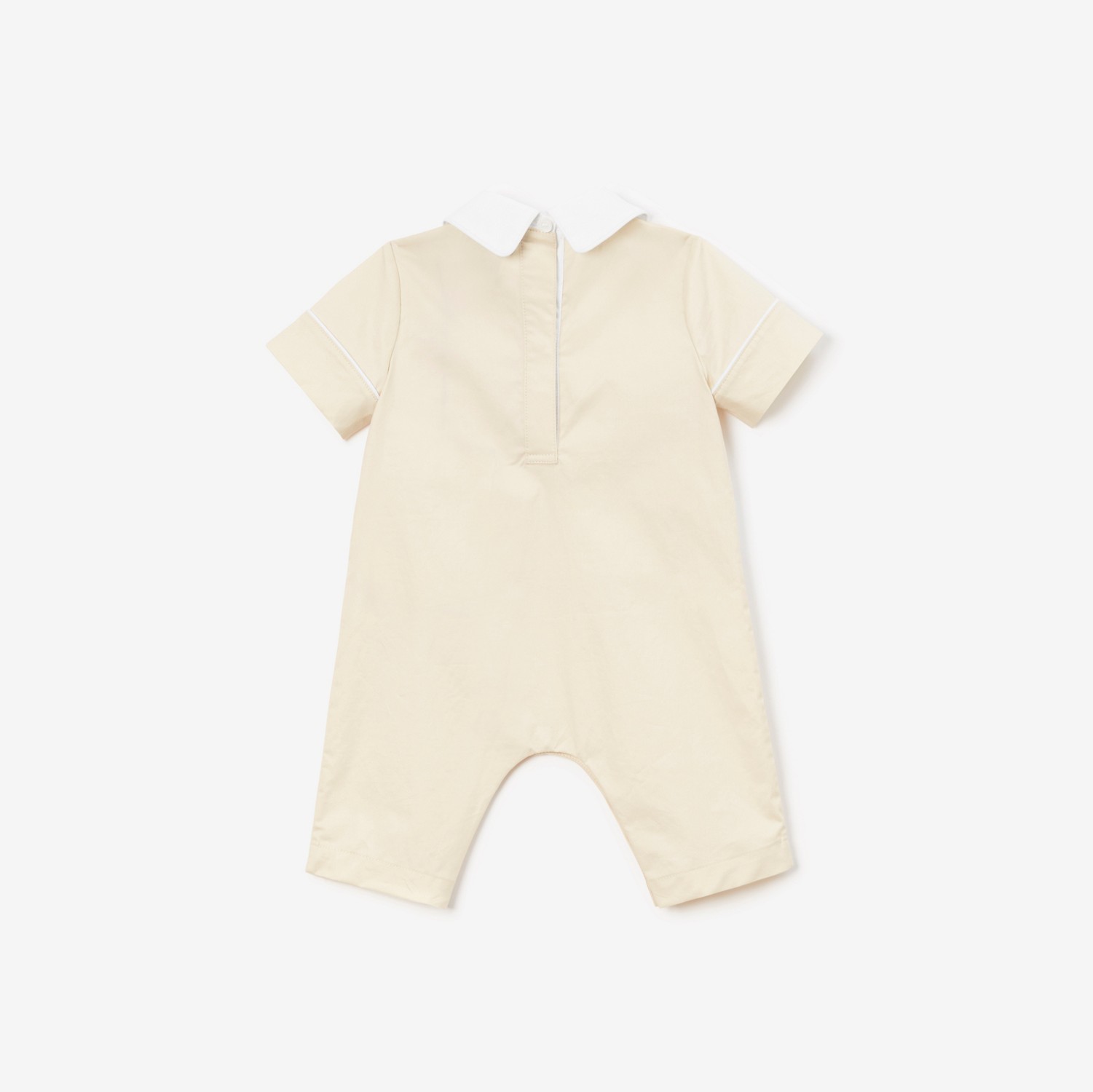 Pelele en algodón elástico con EKD (Beige Alabastro) - Niños | Burberry® oficial