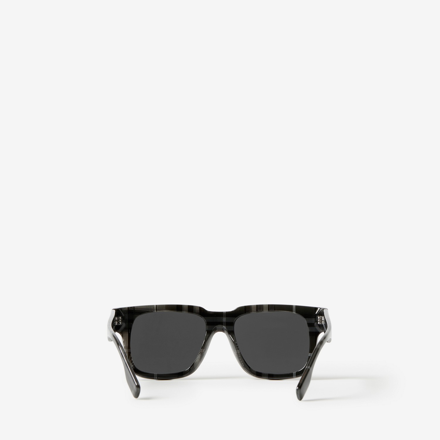 Square Frame Sunglasses in Charcoal - Men | Burberry® Official