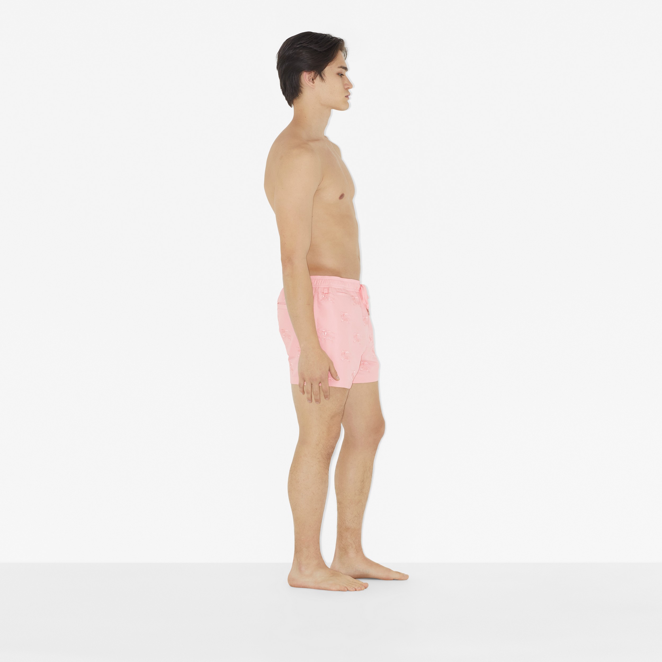 EKD Drawcord Swim Shorts in Soft Blossom - Men | Burberry® Official - 3