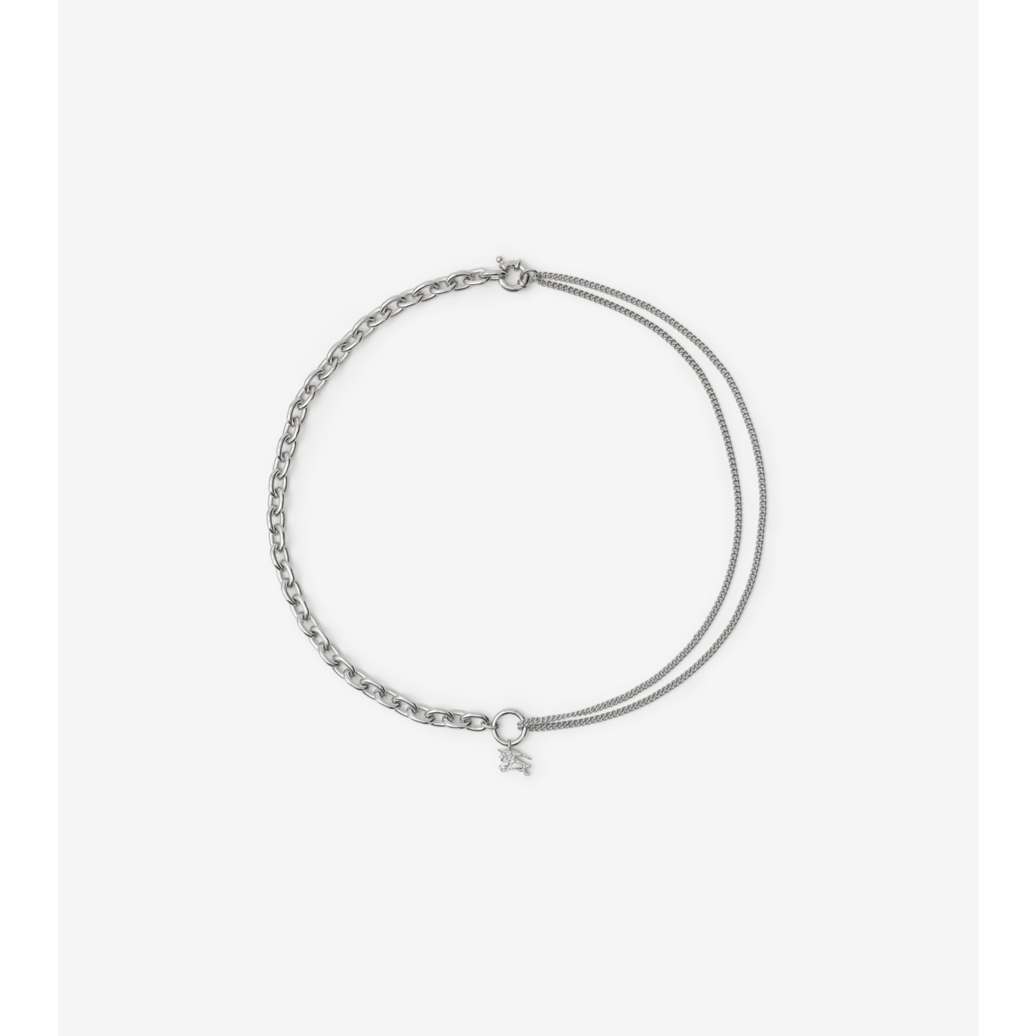 Knight Dual Chain Necklace