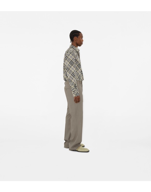 Regular Fit Check Cotton Shirt