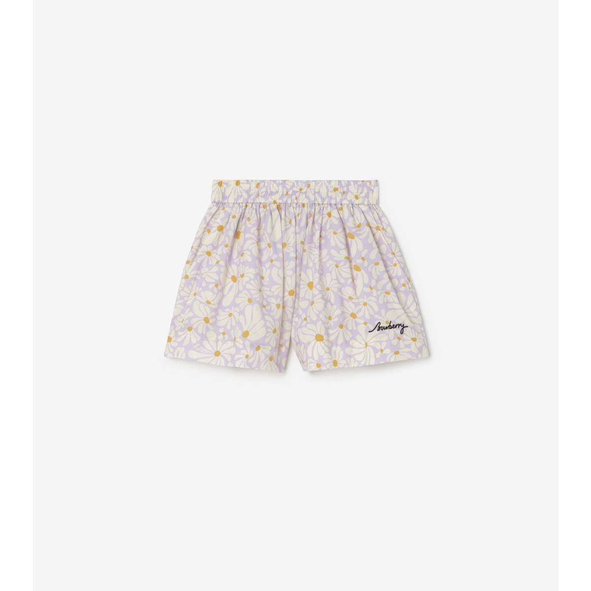  Embroidered Daisy Shorts