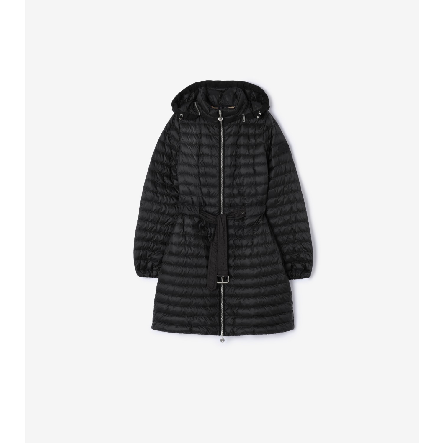 Nylon Amberley Puffer Coat