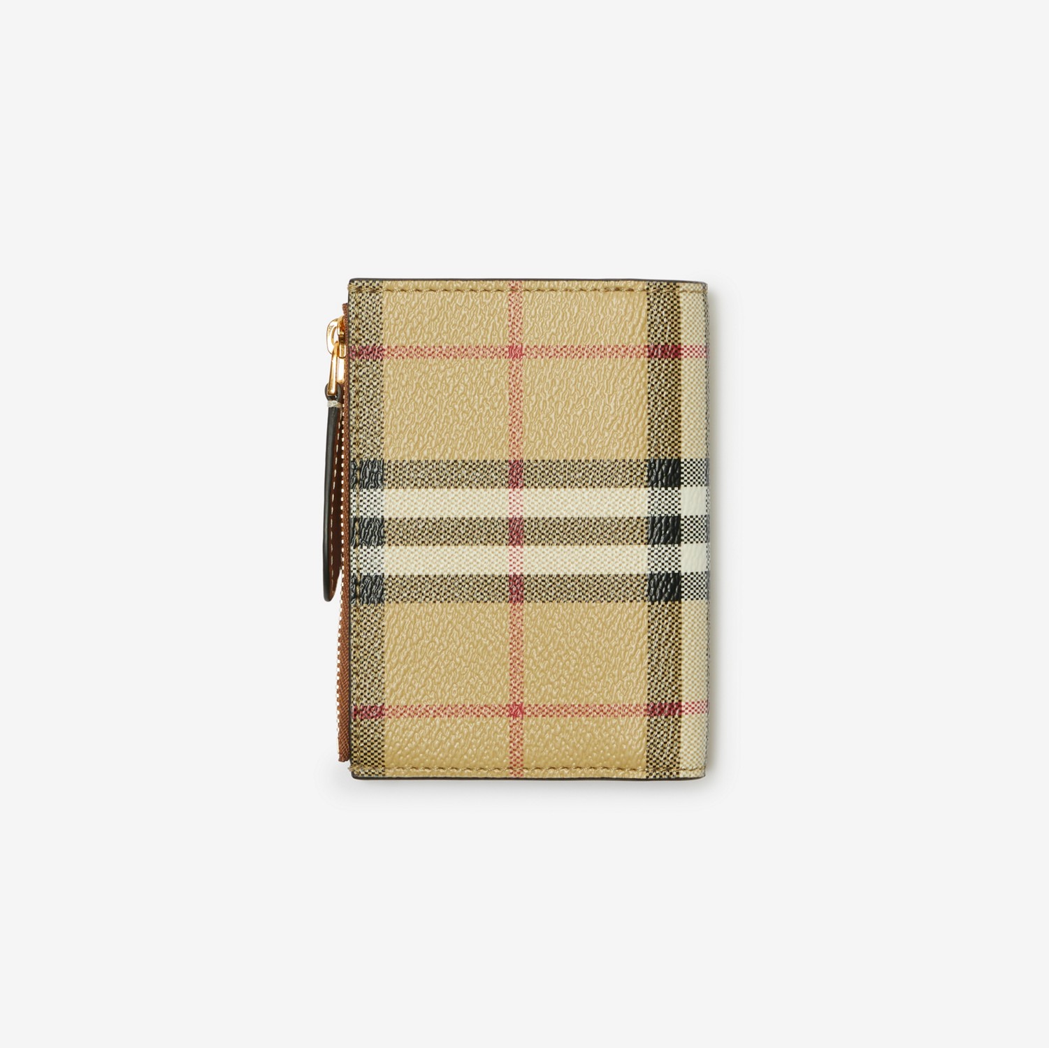 Small Check Bifold Wallet