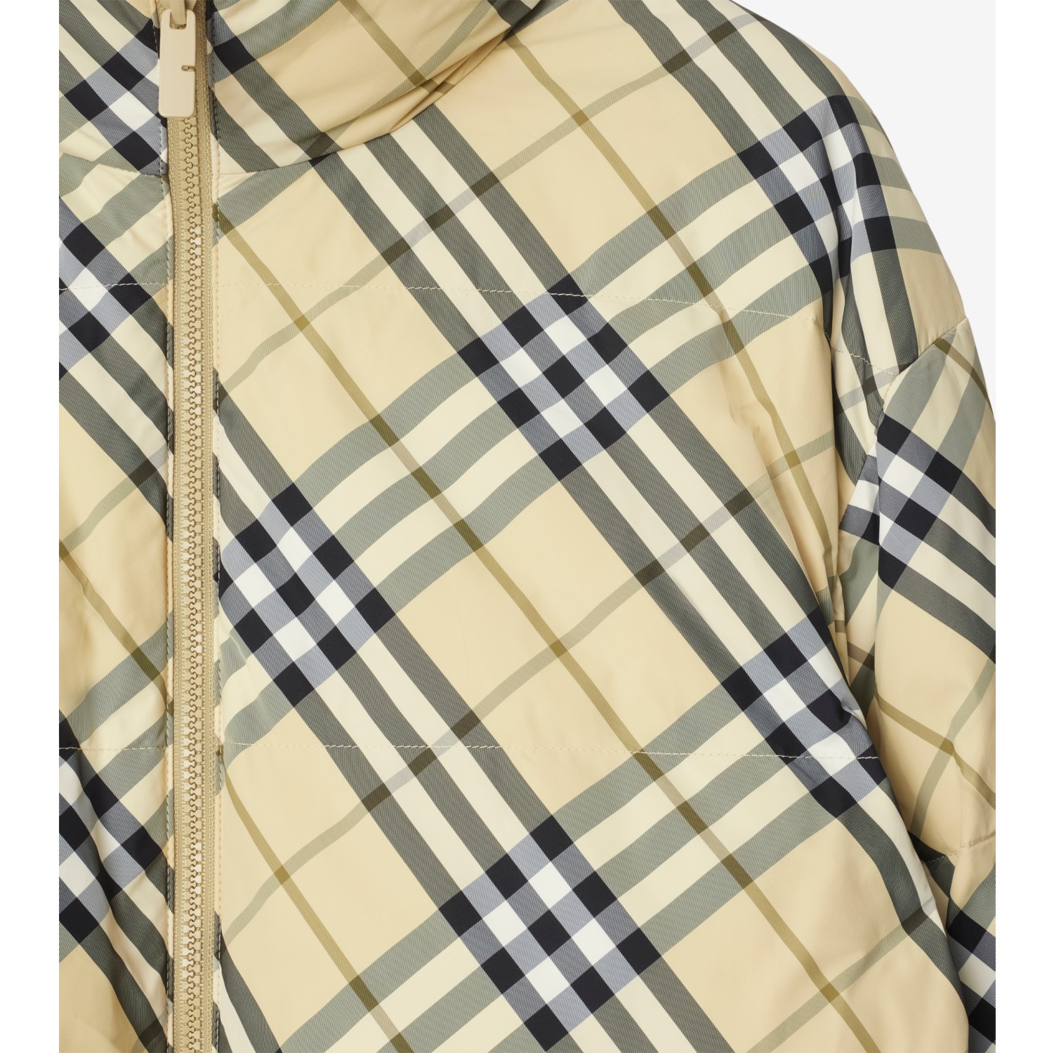 Chaqueta de plumas reversible Check