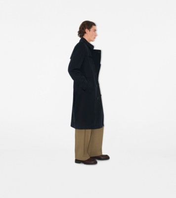 Long Kensington Heritage Trench Coat in Coal blue - Men