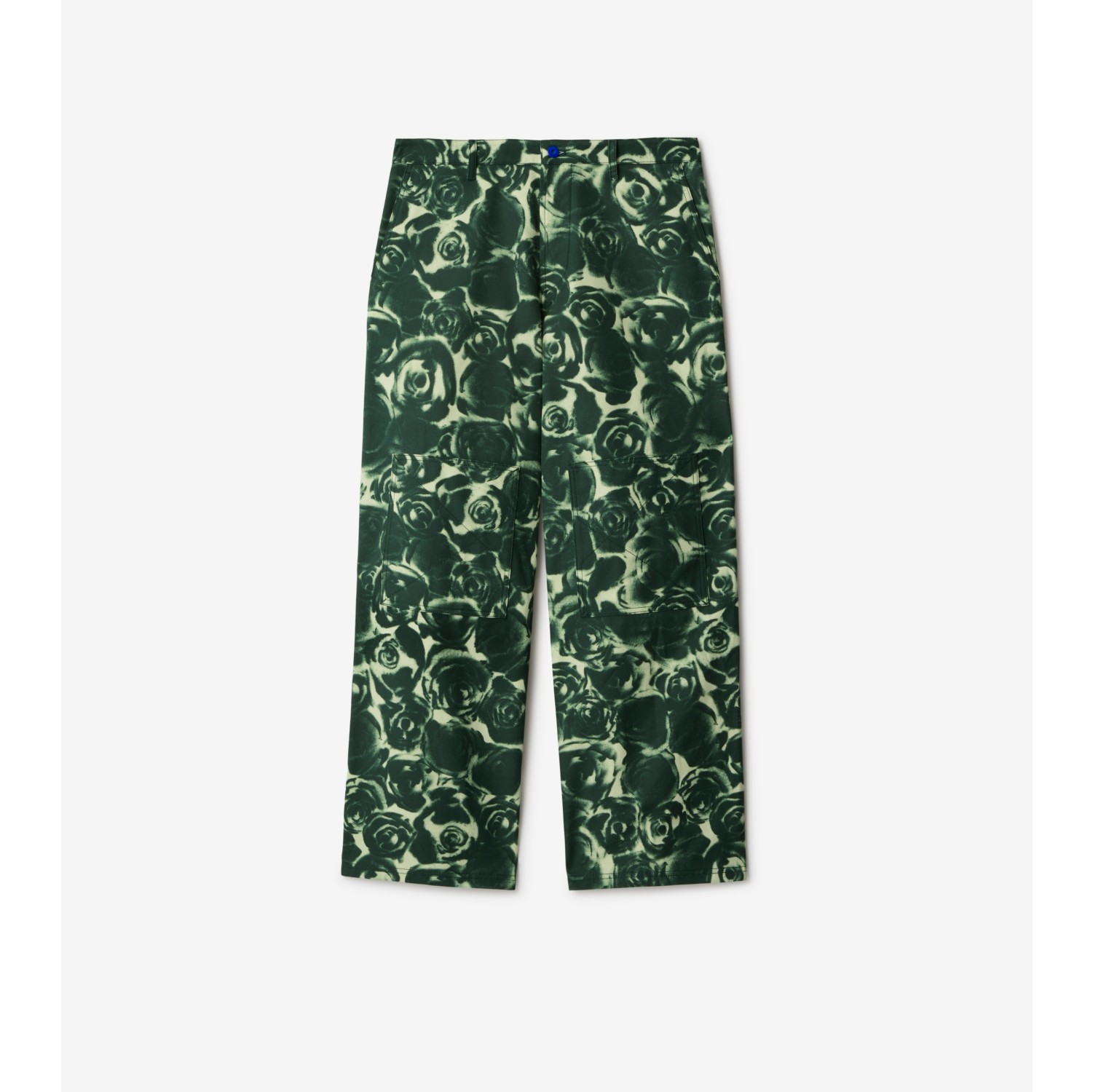 Burberry style store print trousers