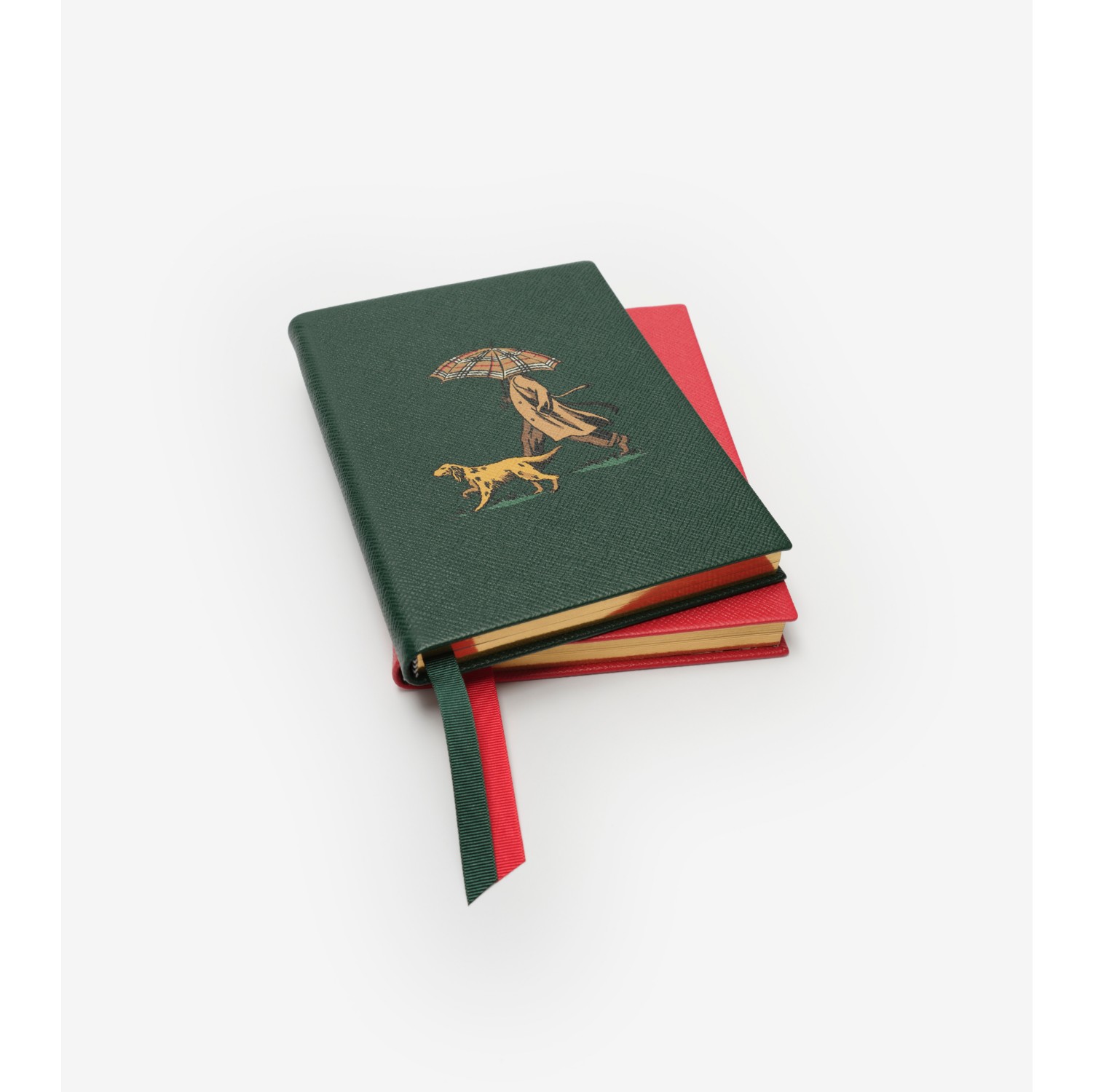 Burberry x Smythson Notizbuch „Soho“ aus Panama-Leder