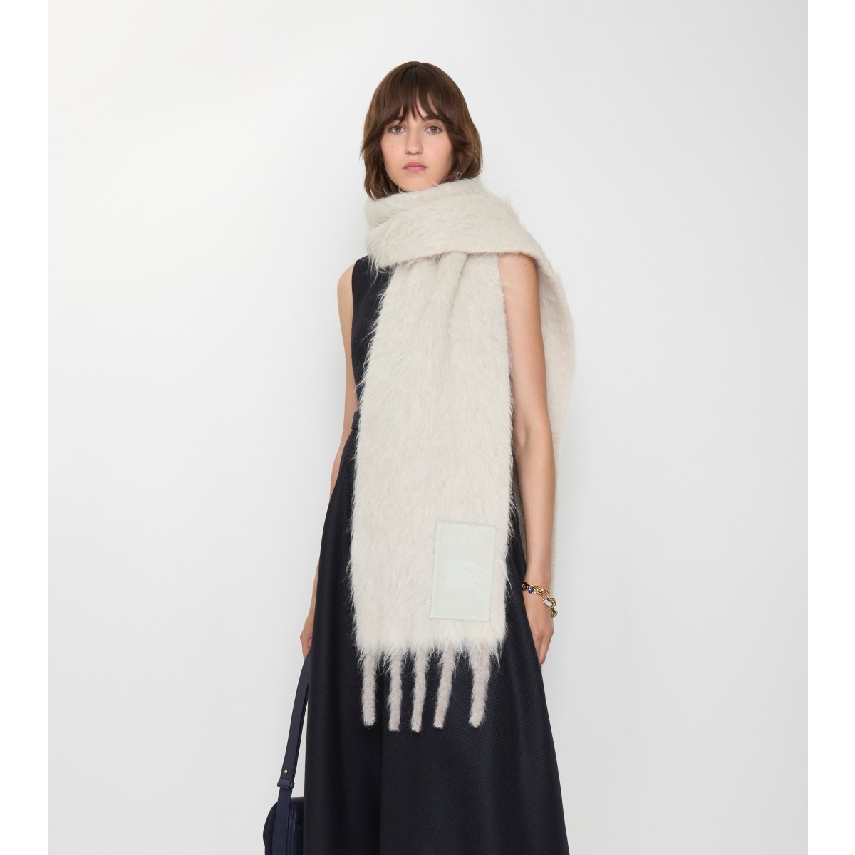  Alpaca Wool Blend Scarf