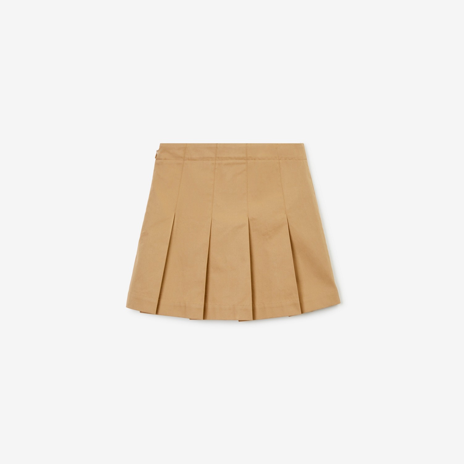 Pleated Cotton Skirt