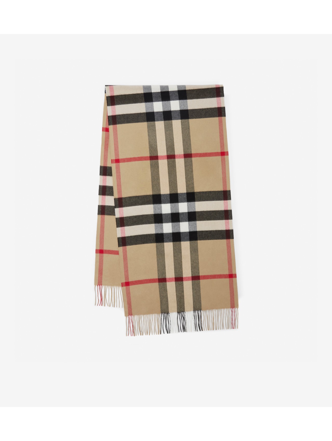 Burberry Giant Check Cashmere Scarf