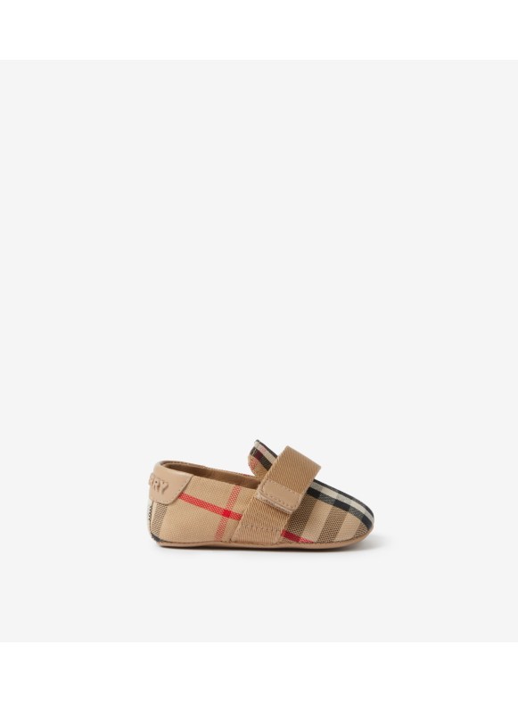 BURBERRY KIDS: Baskets bébé garçon bébé - Beige  Baskets Bébé Garçon  Burberry Kids 8069391 en ligne sur