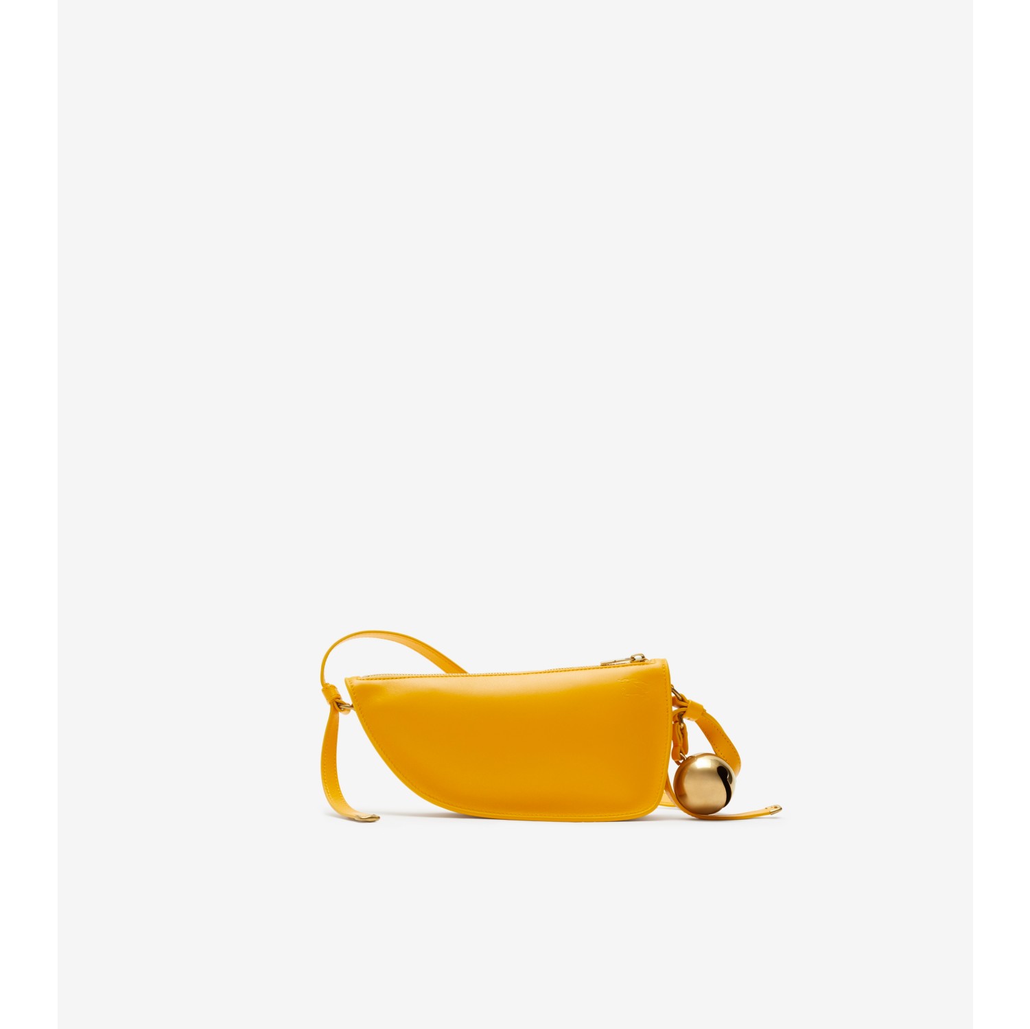 Mini Shield Sling Bag in Mimosa - Women, Leather | Burberry® Official