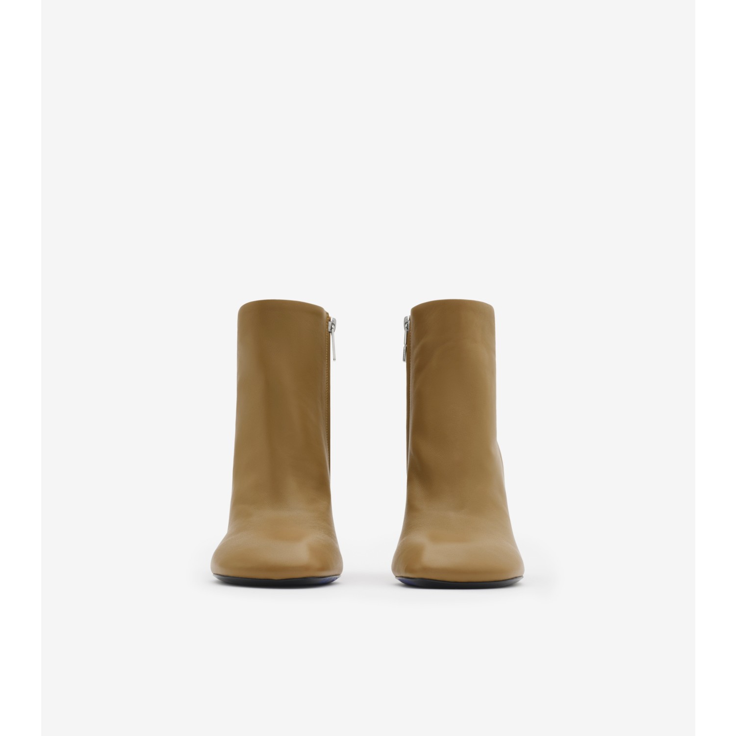 Leather Baby Boots in Shrew - Women | Burberry® Official