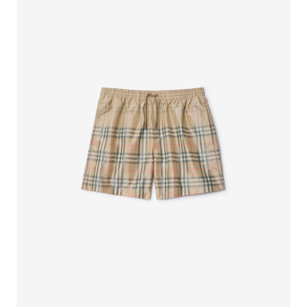  Check Gradient Swim Shorts