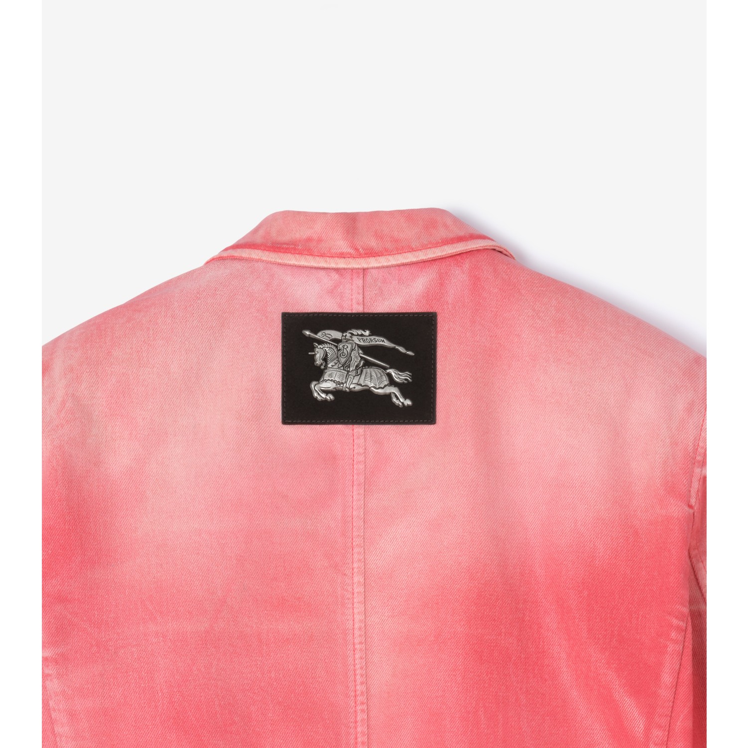 Coated Denim Tailored Jacket