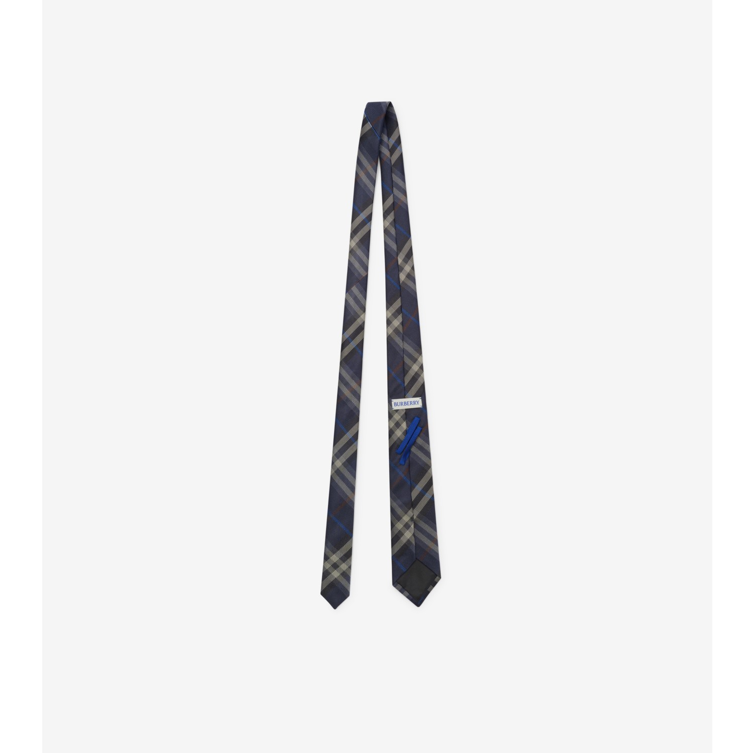 Check Silk Tie