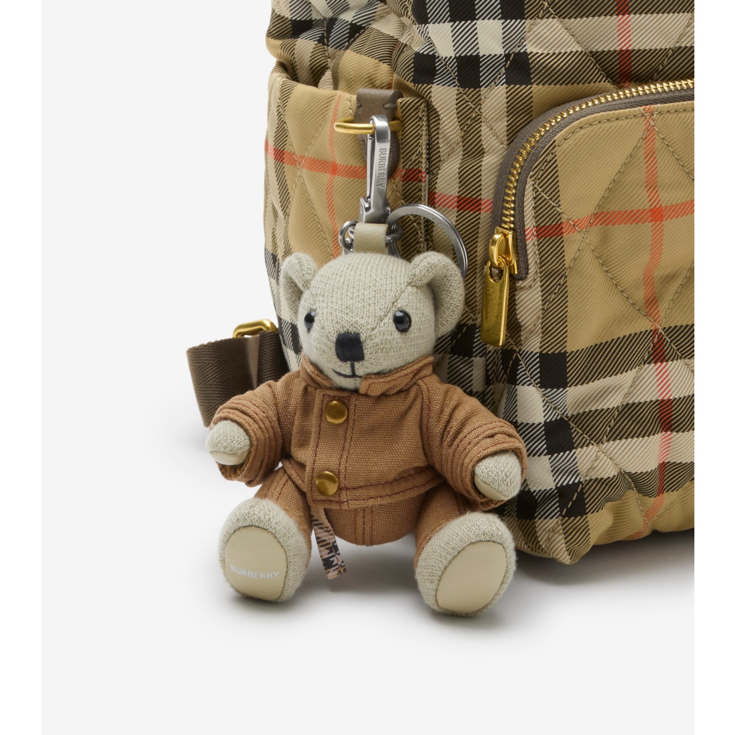 Horseshoe Backpack in Sand beige - Women, Nylon | Burberry® Official