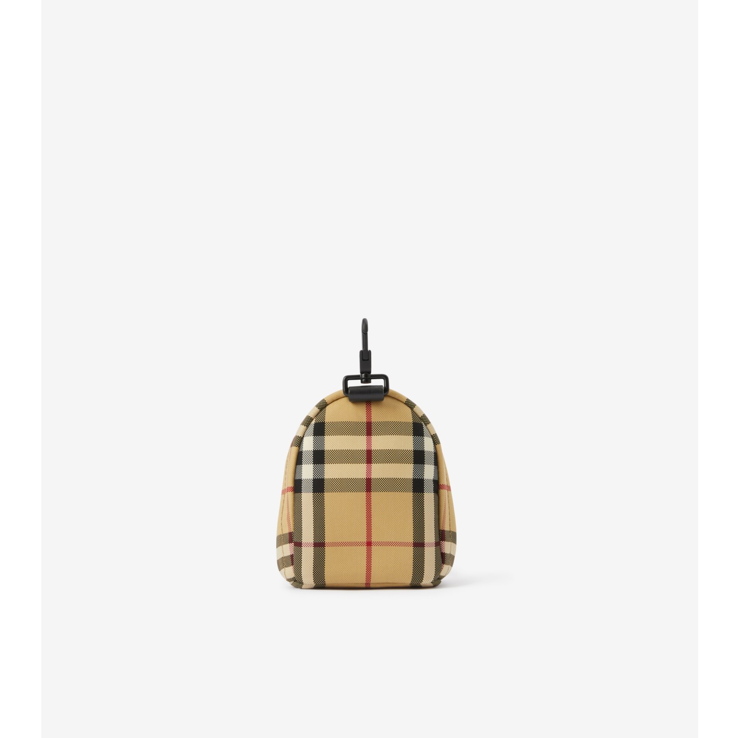 Check Backpack Charm in Archive beige - Men | Burberry® Official