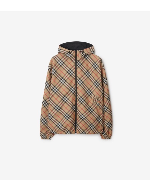 Wendbare Jacke in Check