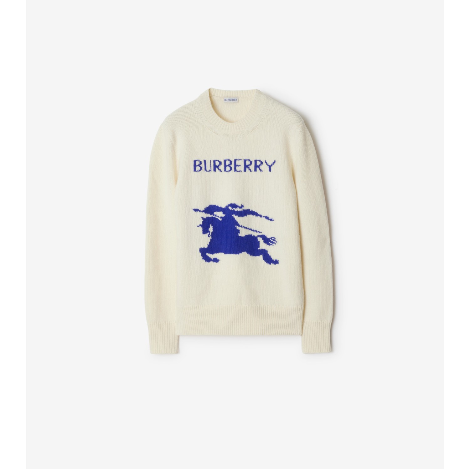 Pullover in lana e cashmere con EKD