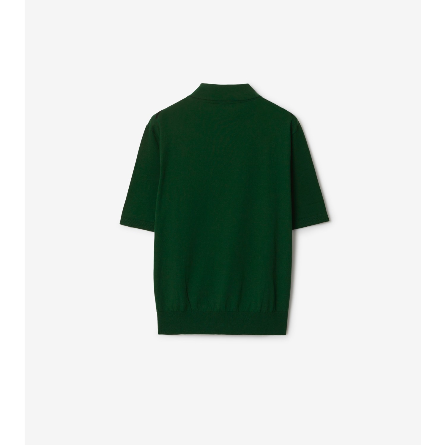 Baumwoll-Poloshirt im Argyle-Design