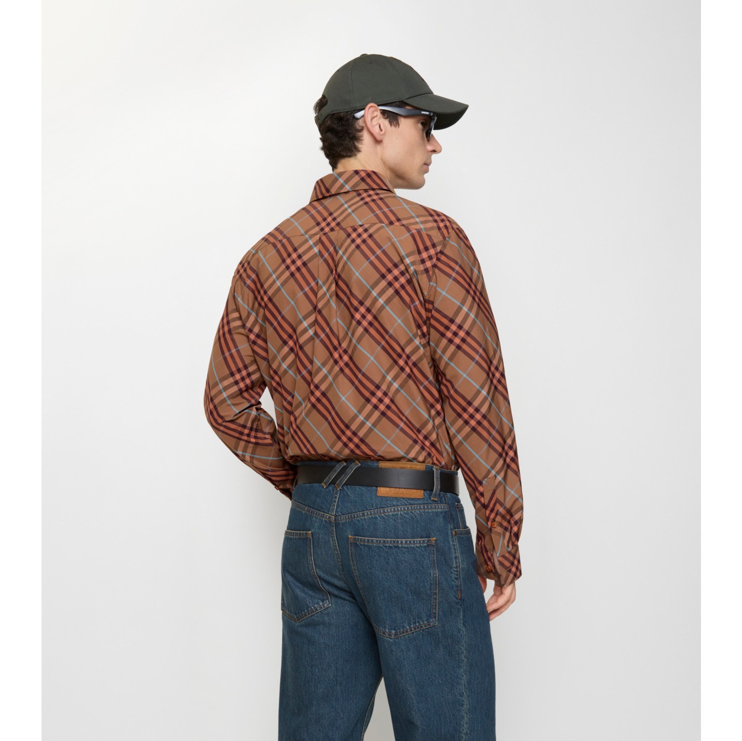 Chemise casual en coton Check