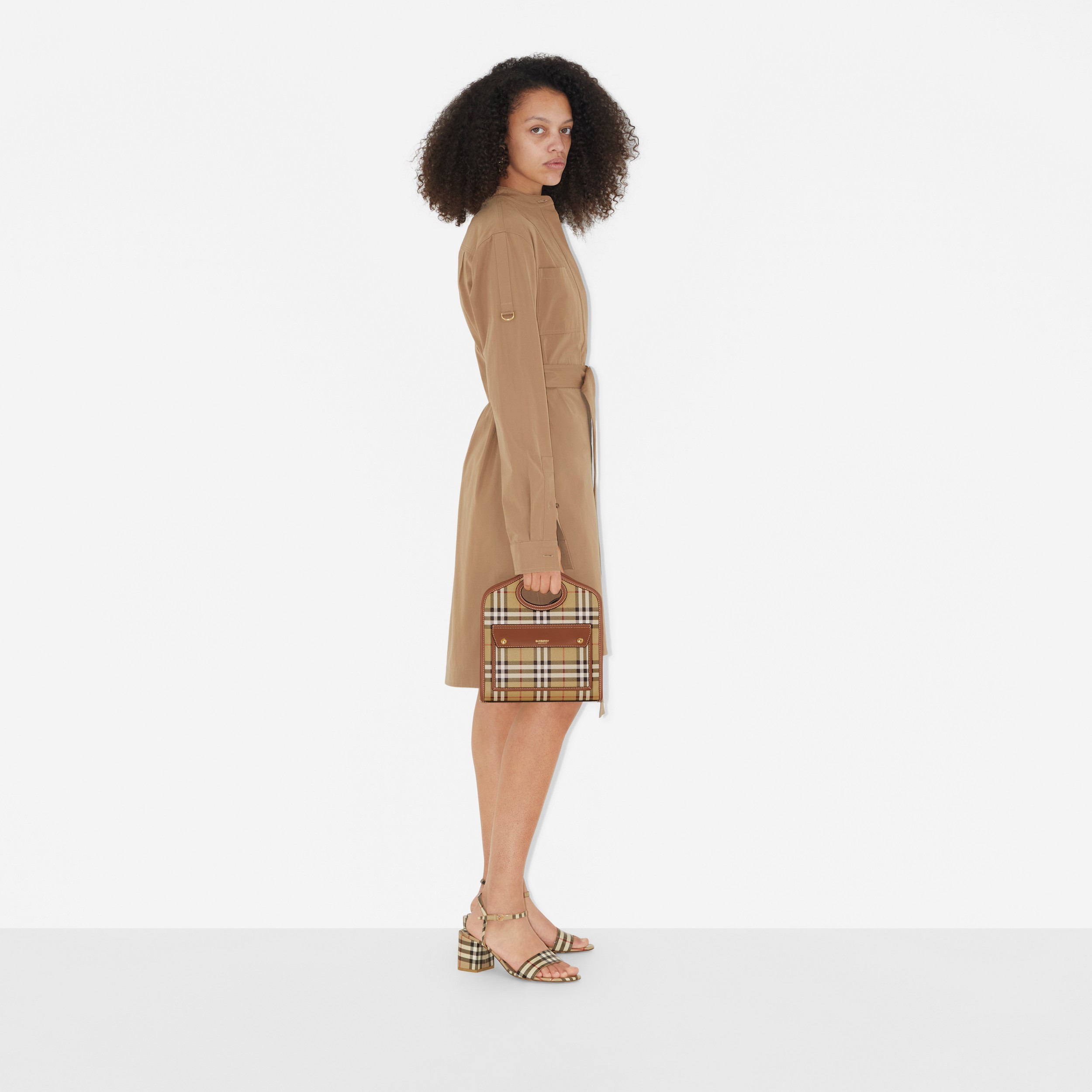 Mini sac Pocket (Bois De Bruyère) - Femme | Site officiel Burberry® - 4