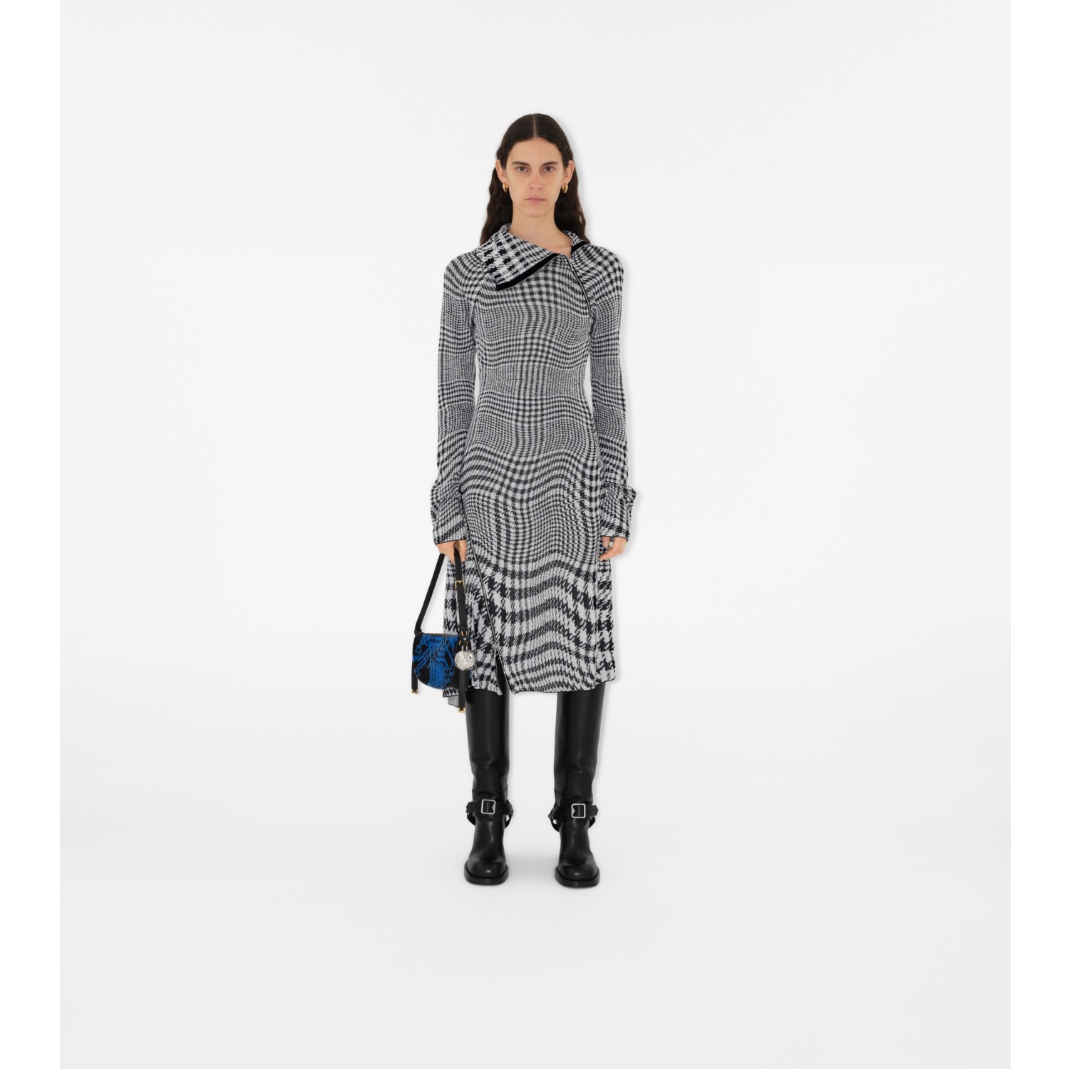 Burberry wool sales dress