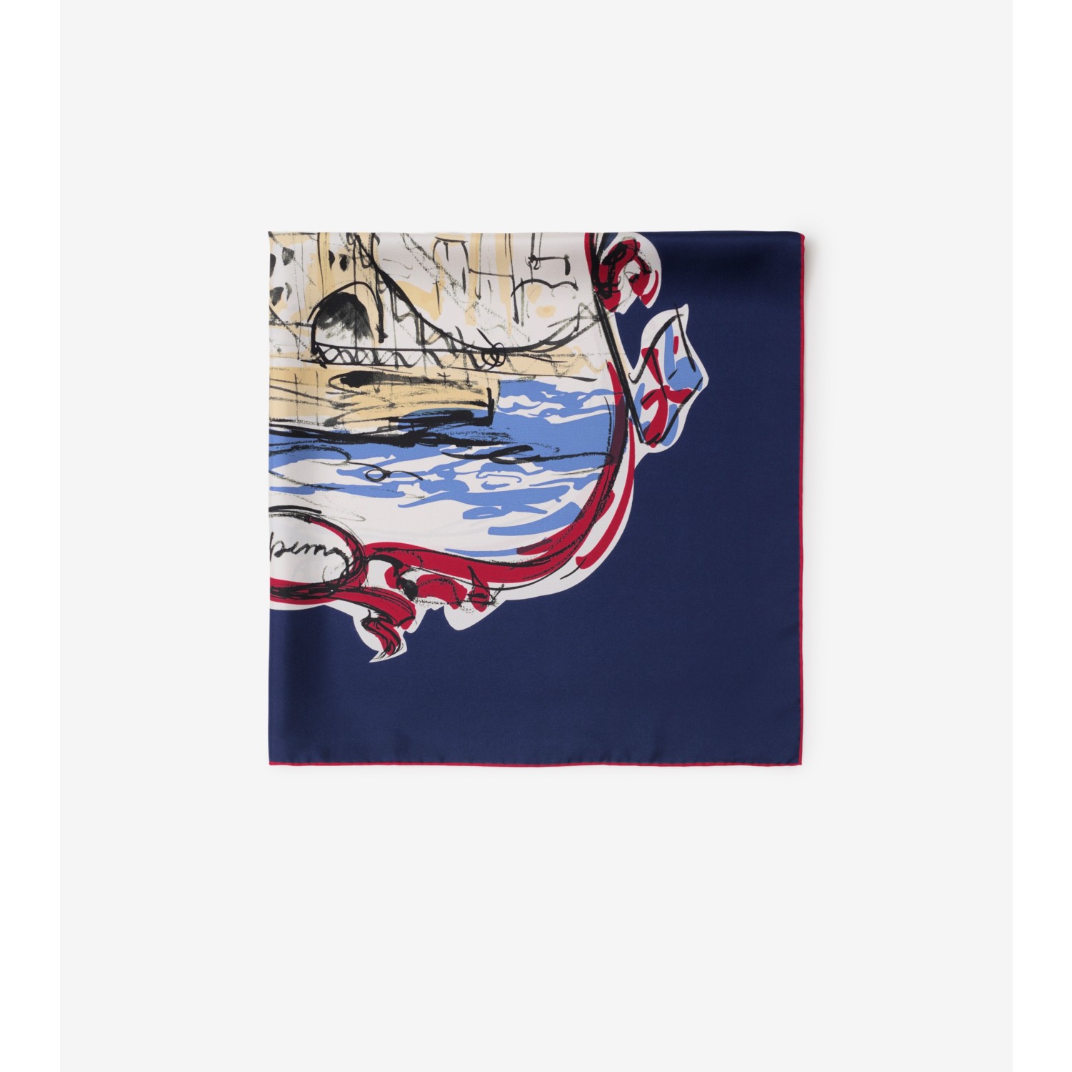 Tower Bridge Silk Scarf