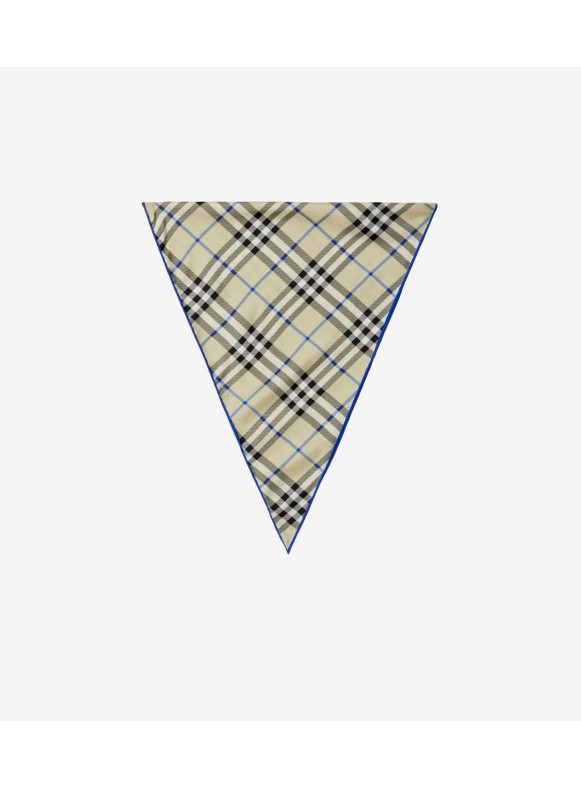 Burberry small outlet silk scarf