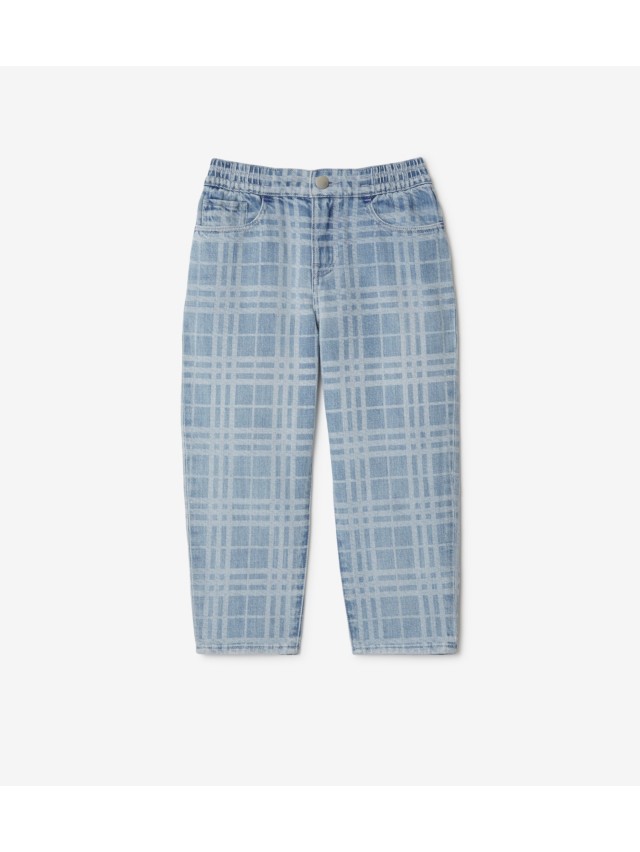 Burberry pants nova check AUTHENTIC Trouser kids BOYS cotton size 14Y 164CM