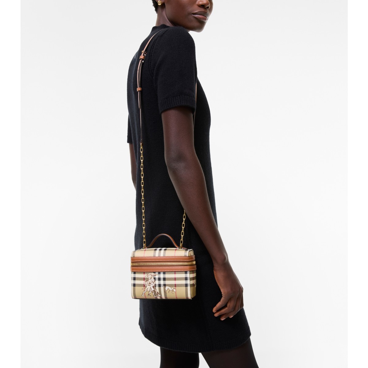  Check Mini Mates Vanity Bag