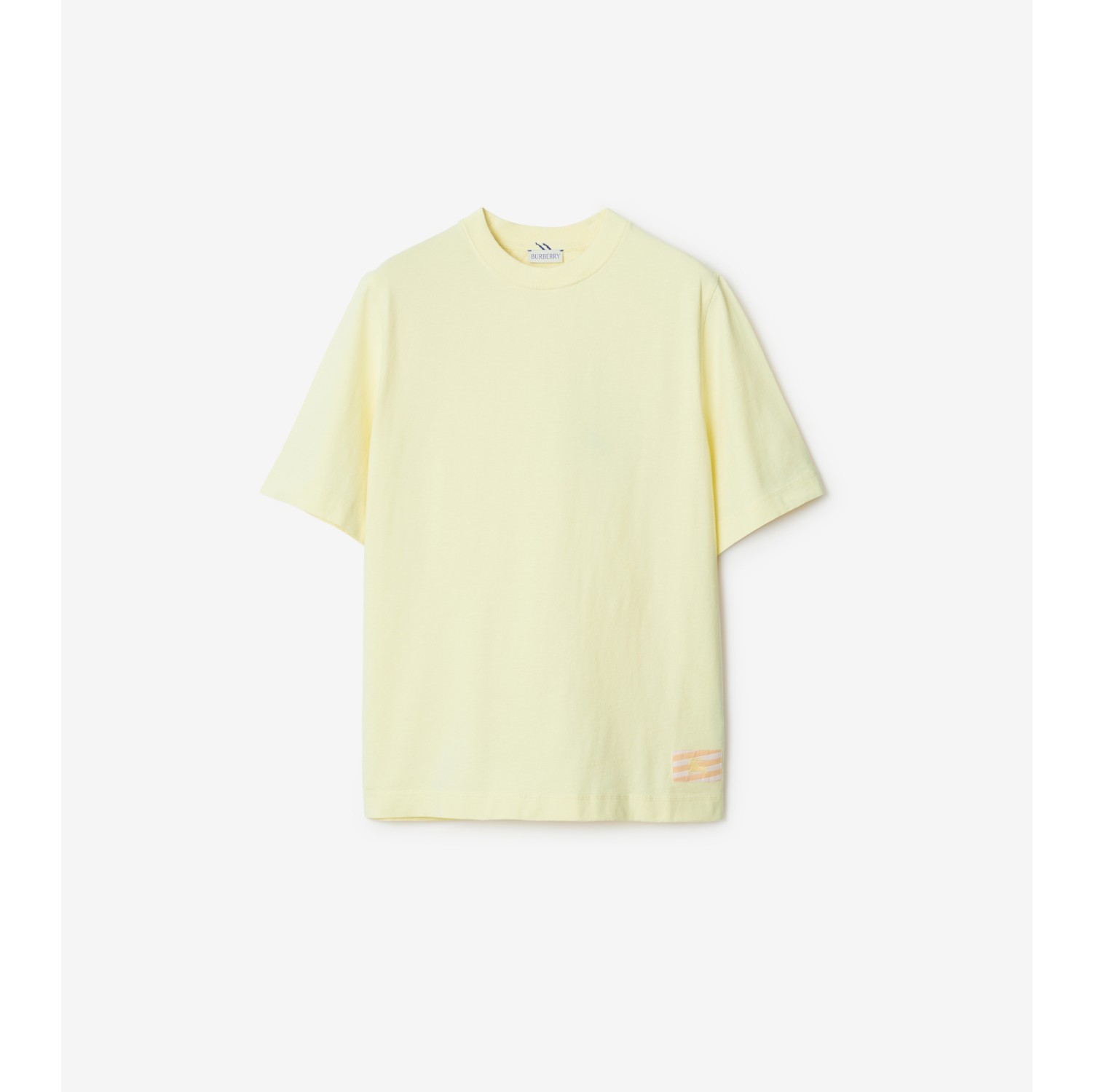 Burberry t shirt store womens yellow