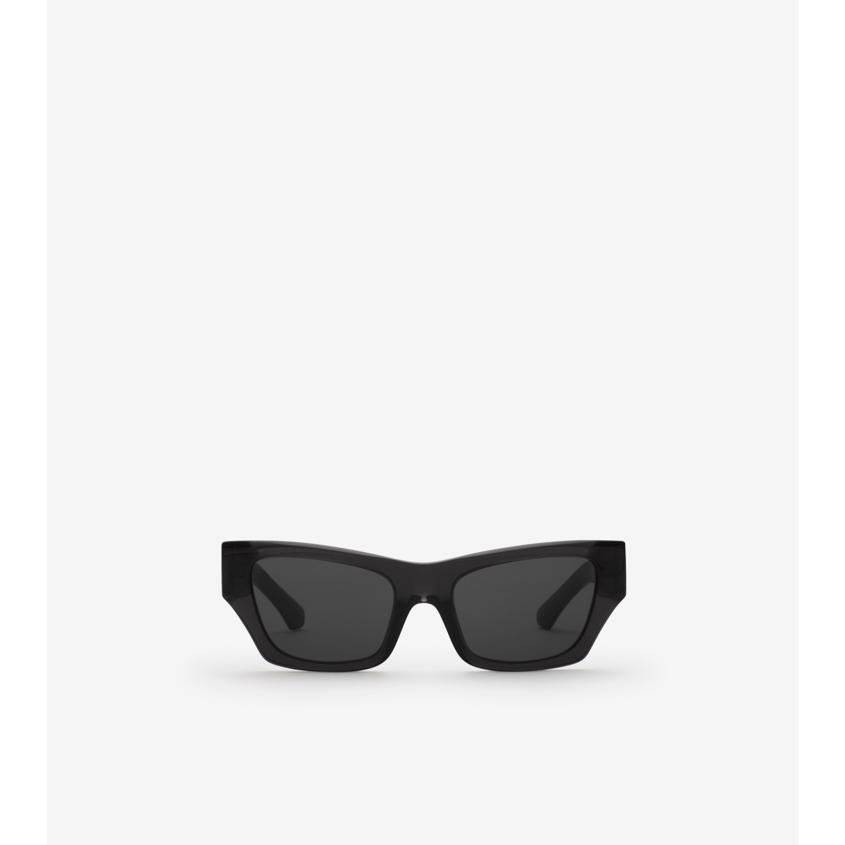 Burberry Womens Grey Be4441u Cat-eye Acetate Sunglasses In Transparent Black