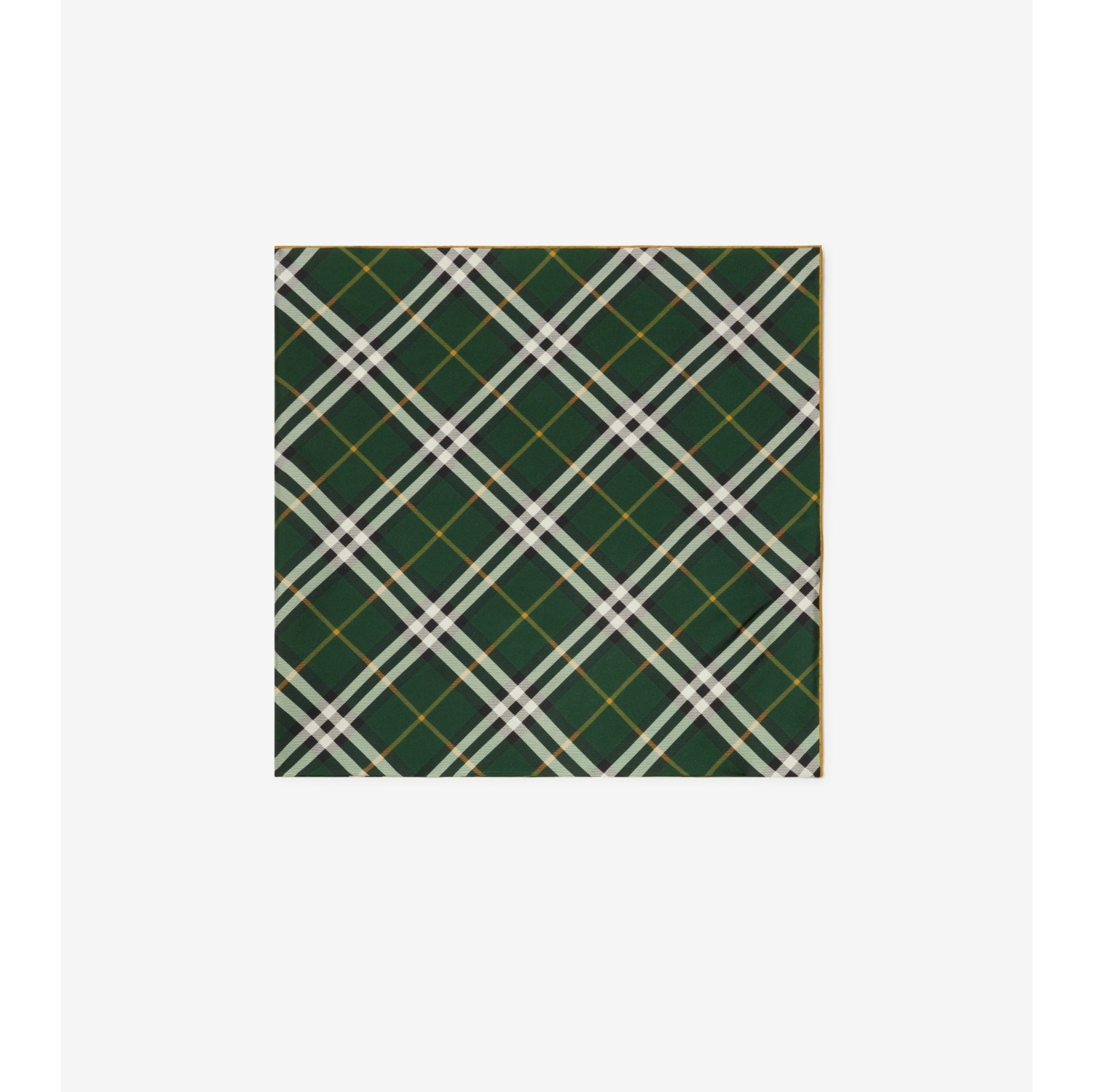 check-silk-scarf-in-dark-fern-burberry-official