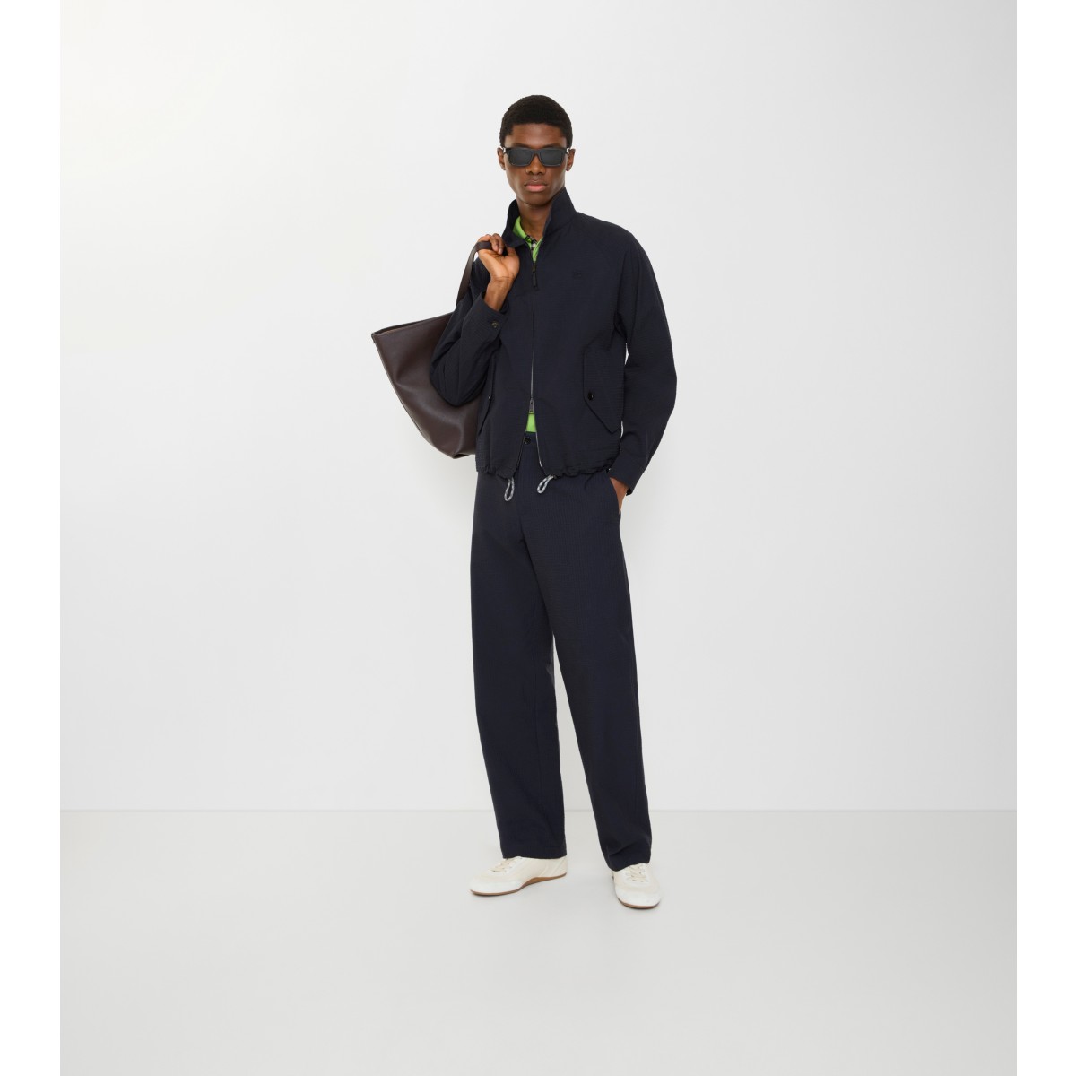  Cotton Linen Tailored Trousers