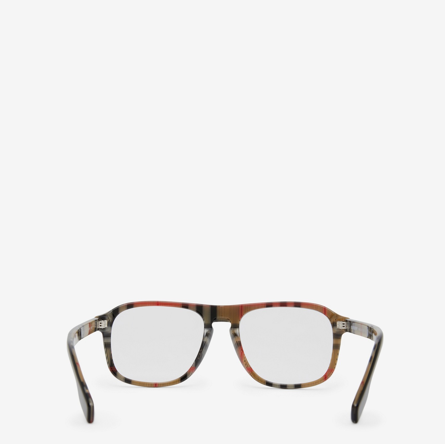 Óculos de grau estilo navegador com detalhe de logotipo