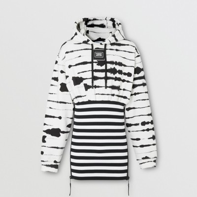 burberry print hoodie