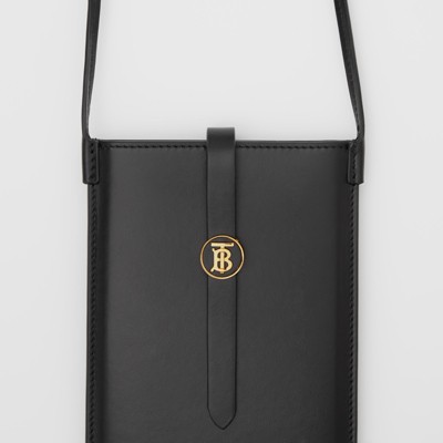 black burberry purse