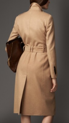 double cashmere coat