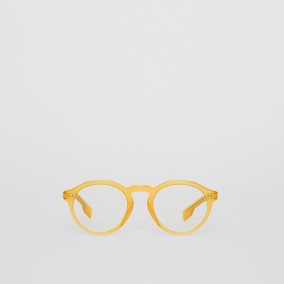 burberry glasses mens yellow