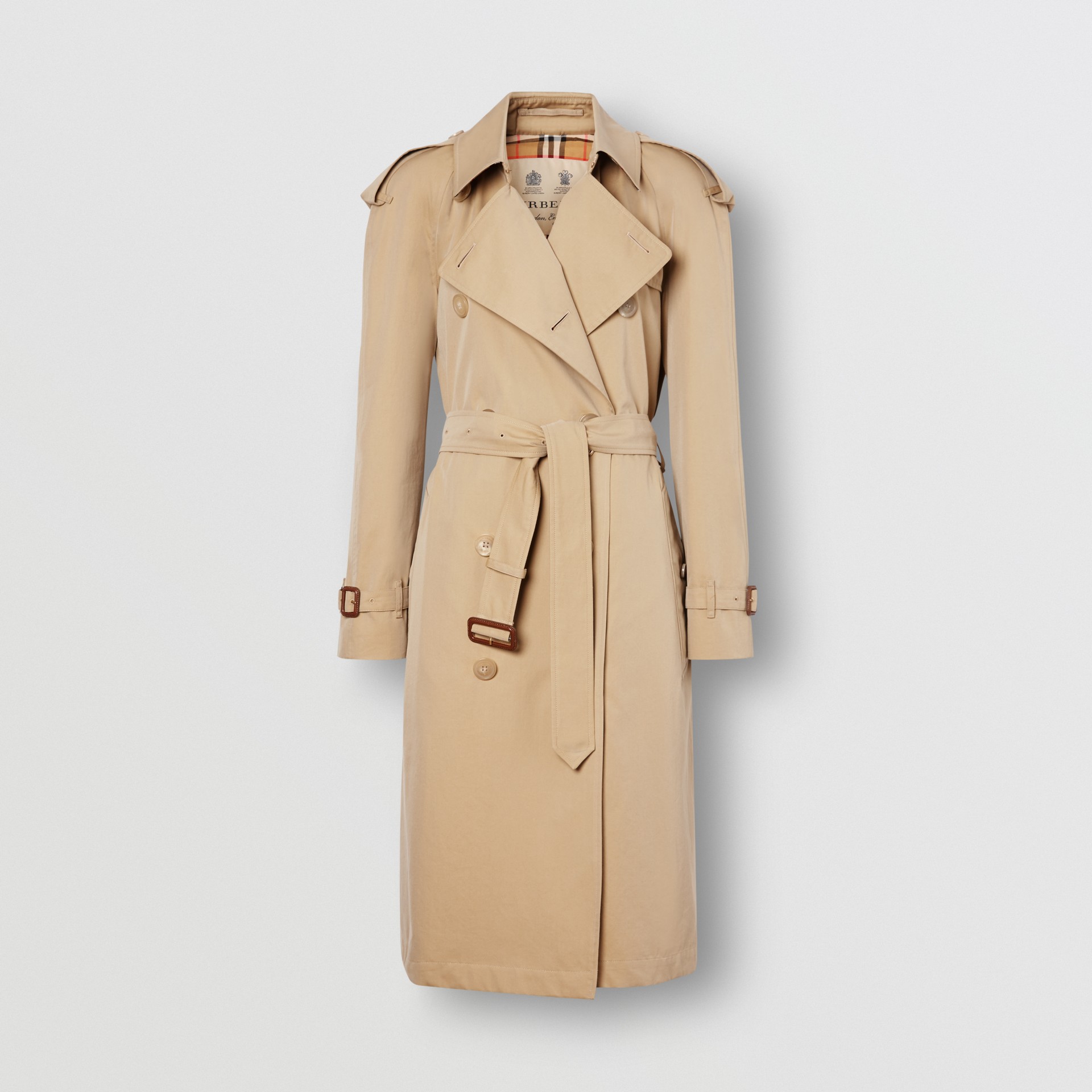 The Mid-length Westminster Heritage Trench Coat in Honey - Women ...