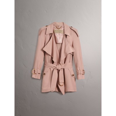 burberry silk coat