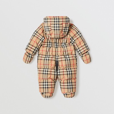 burberry baby suit