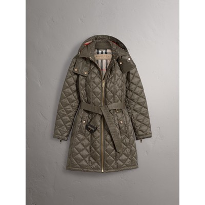 burberry baughton quilted coat xxl