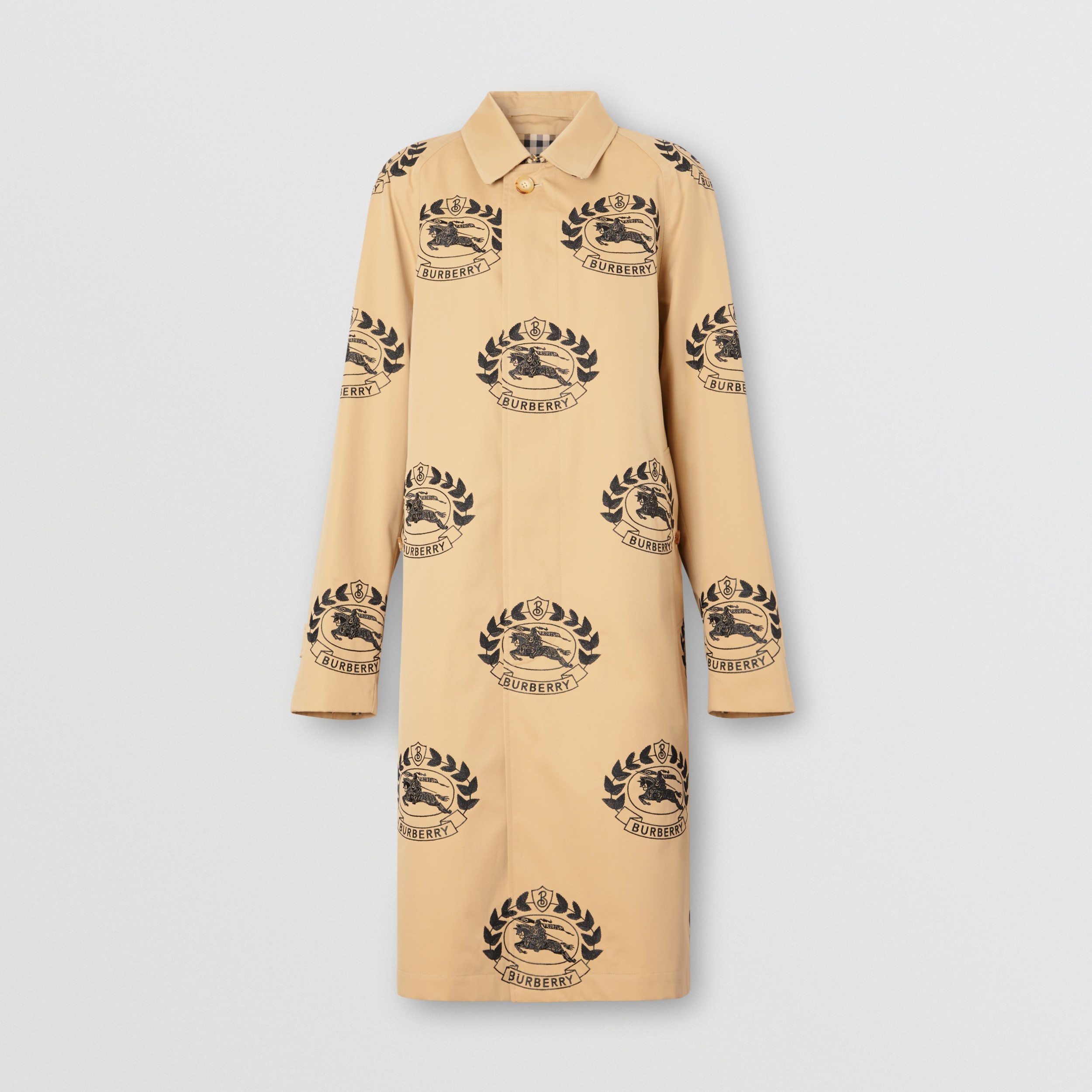 The Camden Car Coat in Honey - Men | Burberry® Official - 1