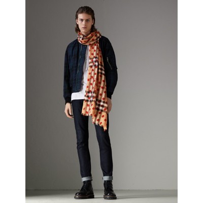 burberry neck scarf